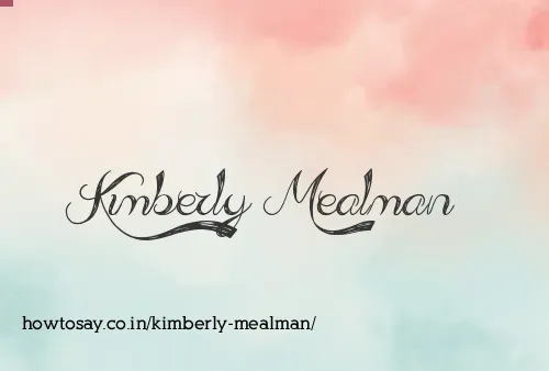 Kimberly Mealman