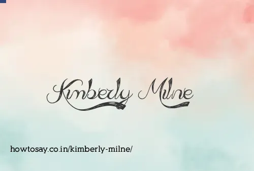 Kimberly Milne