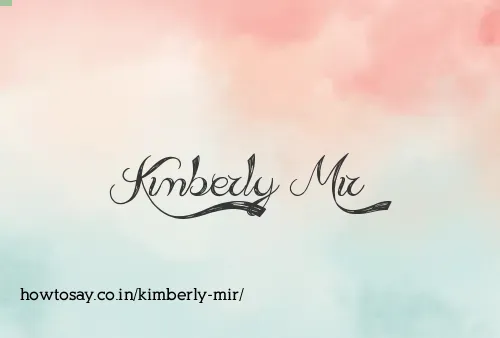 Kimberly Mir