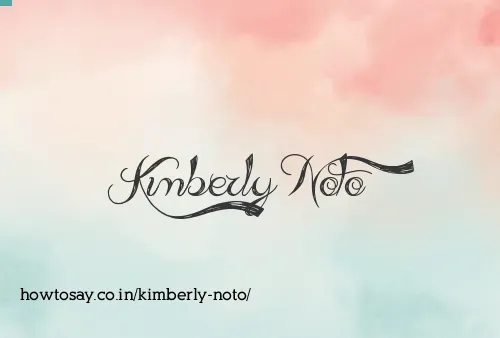Kimberly Noto