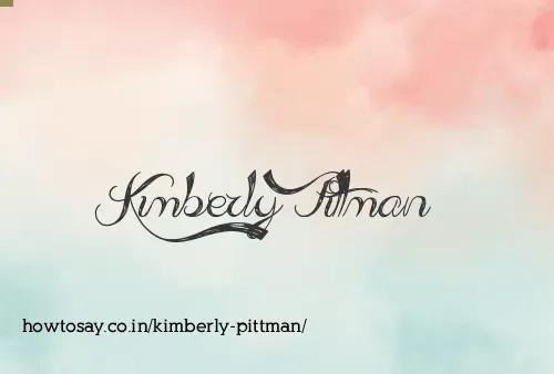 Kimberly Pittman