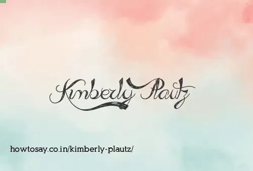 Kimberly Plautz