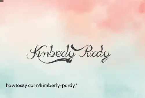 Kimberly Purdy