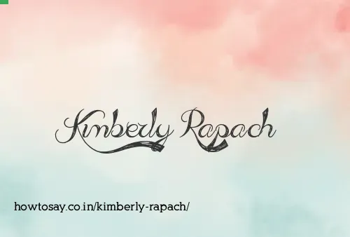 Kimberly Rapach