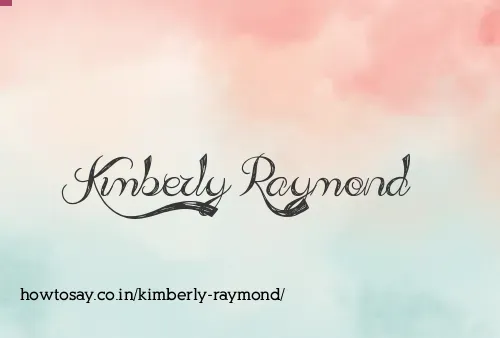 Kimberly Raymond