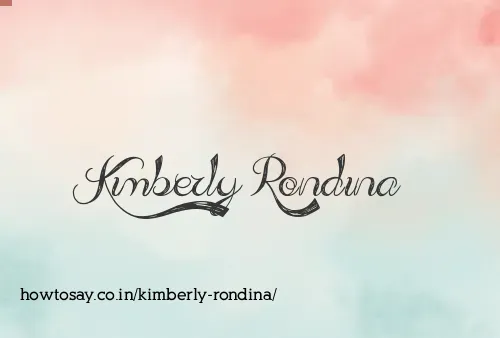 Kimberly Rondina