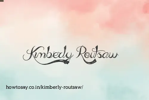 Kimberly Routsaw