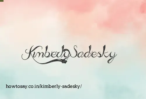 Kimberly Sadesky
