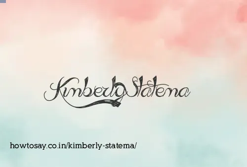 Kimberly Statema