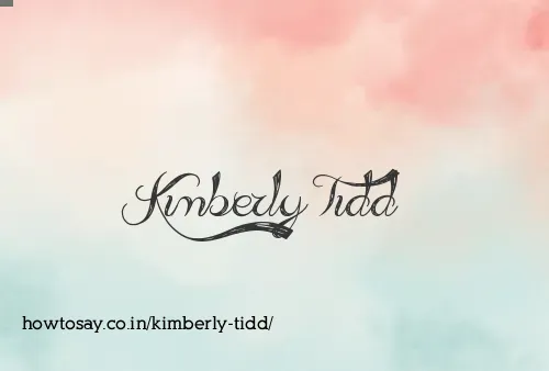 Kimberly Tidd