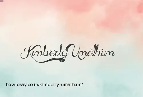 Kimberly Umathum