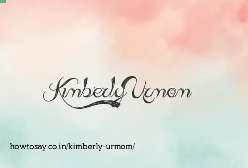 Kimberly Urmom