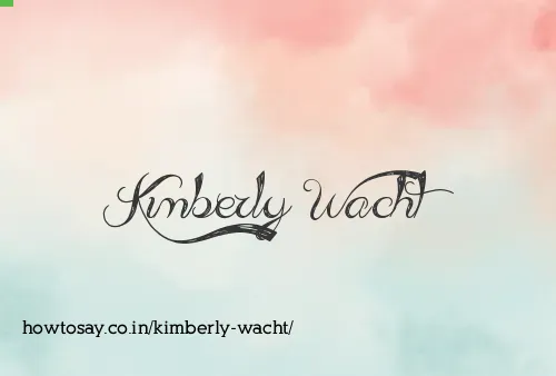 Kimberly Wacht