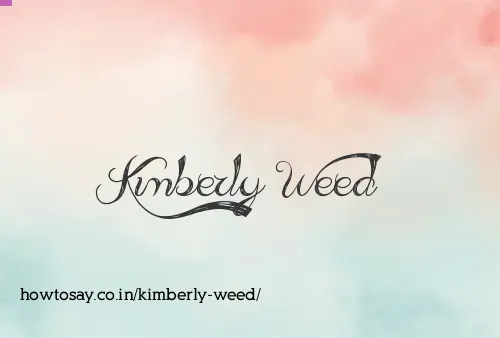 Kimberly Weed