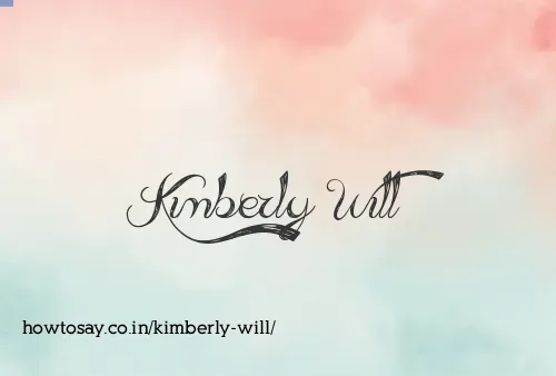 Kimberly Will