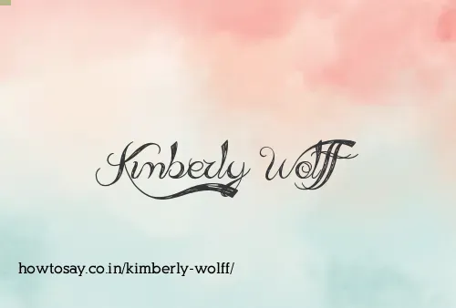 Kimberly Wolff