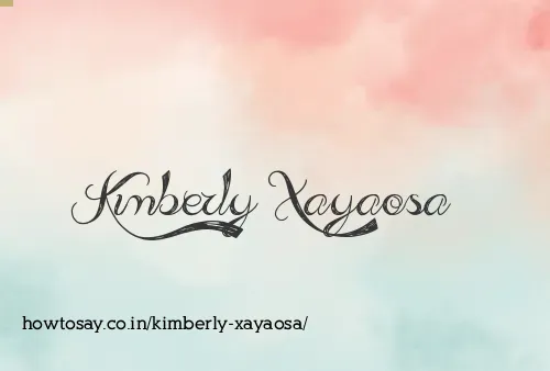 Kimberly Xayaosa