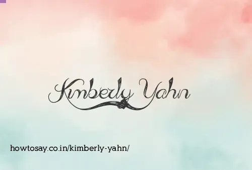 Kimberly Yahn