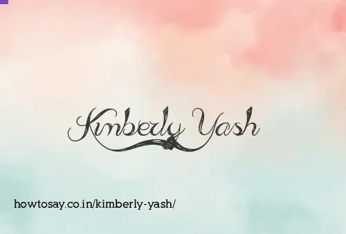 Kimberly Yash