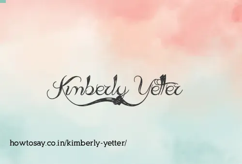 Kimberly Yetter