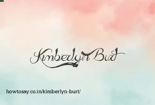 Kimberlyn Burt