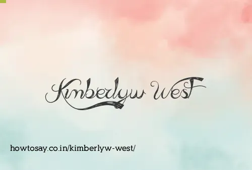 Kimberlyw West