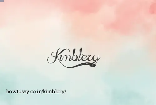 Kimblery