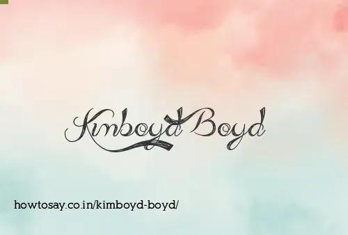 Kimboyd Boyd