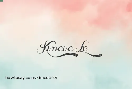 Kimcuc Le