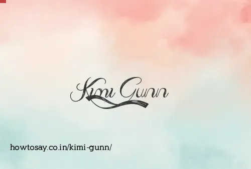 Kimi Gunn