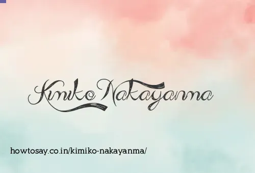 Kimiko Nakayanma