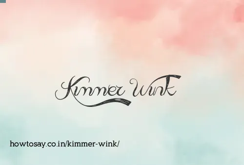 Kimmer Wink