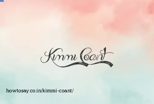 Kimmi Coant