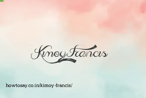 Kimoy Francis