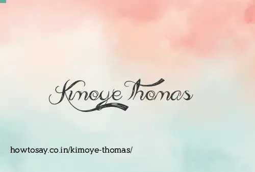 Kimoye Thomas