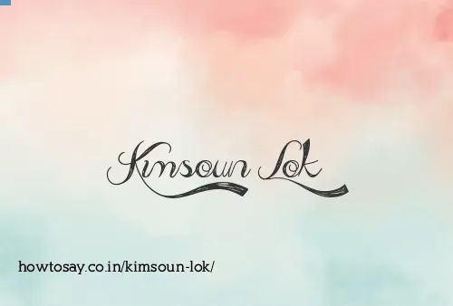 Kimsoun Lok