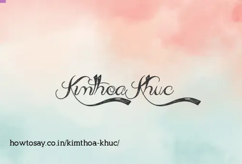 Kimthoa Khuc