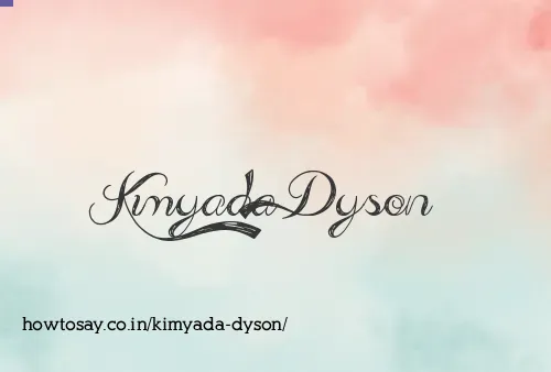 Kimyada Dyson