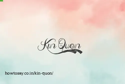 Kin Quon