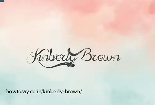Kinberly Brown