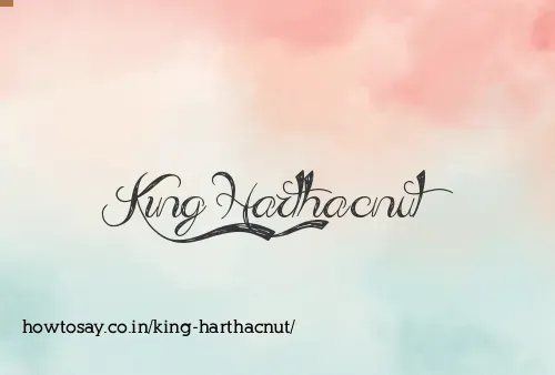 King Harthacnut