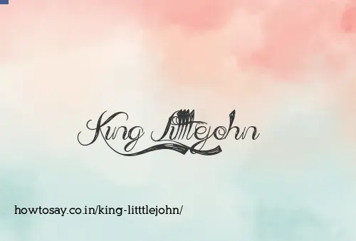 King Litttlejohn