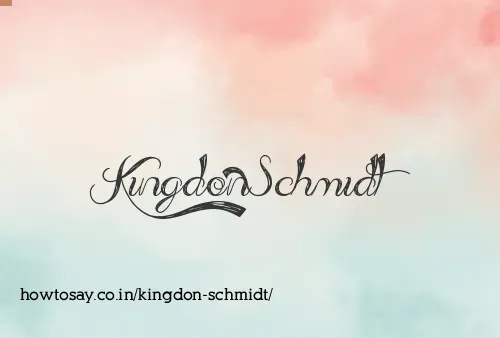 Kingdon Schmidt