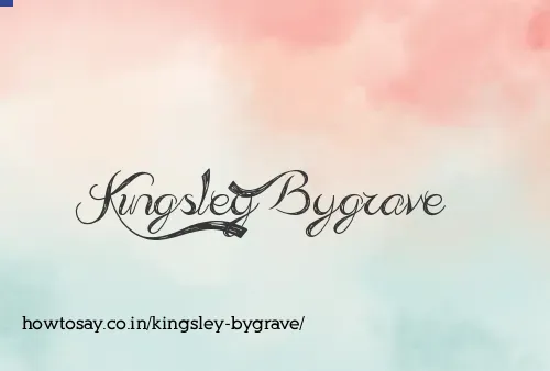 Kingsley Bygrave