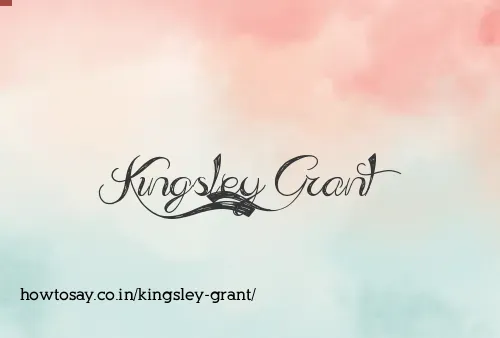Kingsley Grant