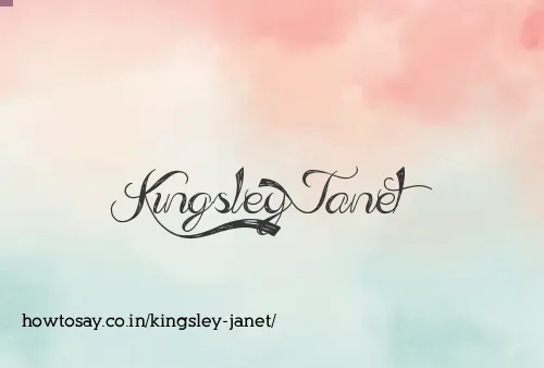 Kingsley Janet