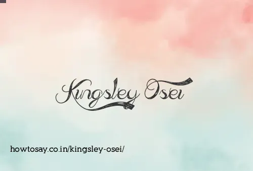 Kingsley Osei