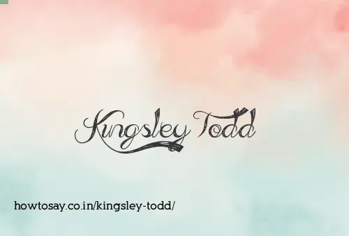 Kingsley Todd
