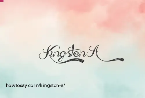 Kingston A