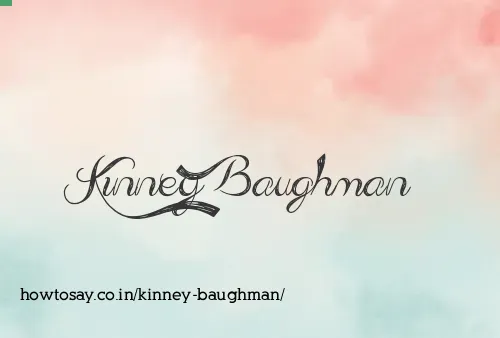 Kinney Baughman
